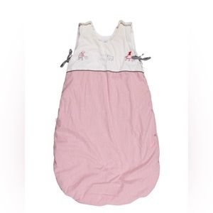 Jacadi insulated infant baby striped sleepsack sleeping bag